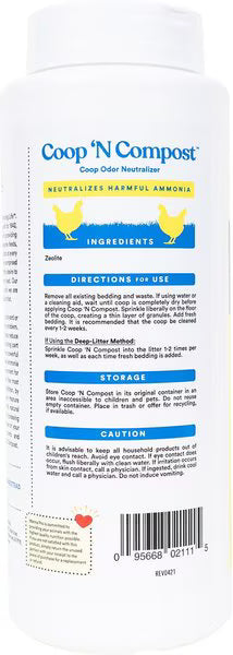 Coop-N-Compost Odor Neutralizer