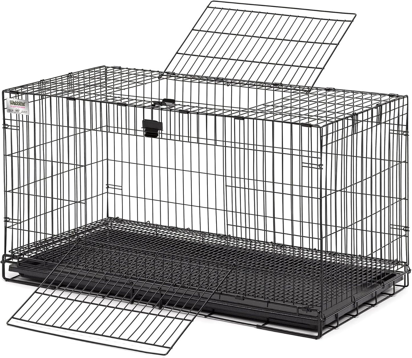 water and feeder set with cage